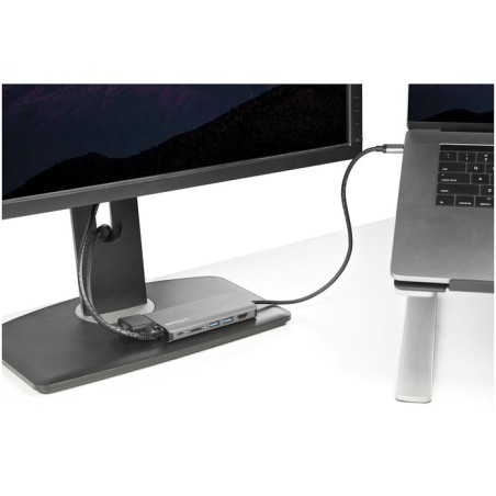 Startech.com dkt30chvausp base para portátil y replicador de puertos alámbrico usb 3.0 (3.1 gen 1) type-c negro, gris