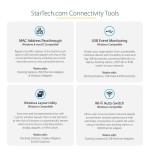 Startech.com dkt30chvausp base para portátil y replicador de puertos alámbrico usb 3.0 (3.1 gen 1) type-c negro, gris