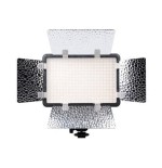 Lámpara de video godox led308c ii w. solapa de cobertura