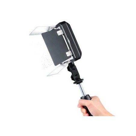 Lámpara de video godox led308c ii w. solapa de cobertura