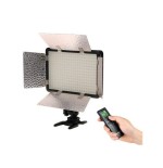 Lámpara de video godox led308c ii w. solapa de cobertura