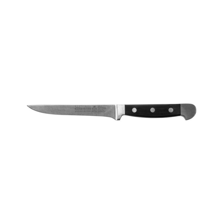 Cuchillo deshuesador alpha gde flex. pom negro 13 cm 1703/13