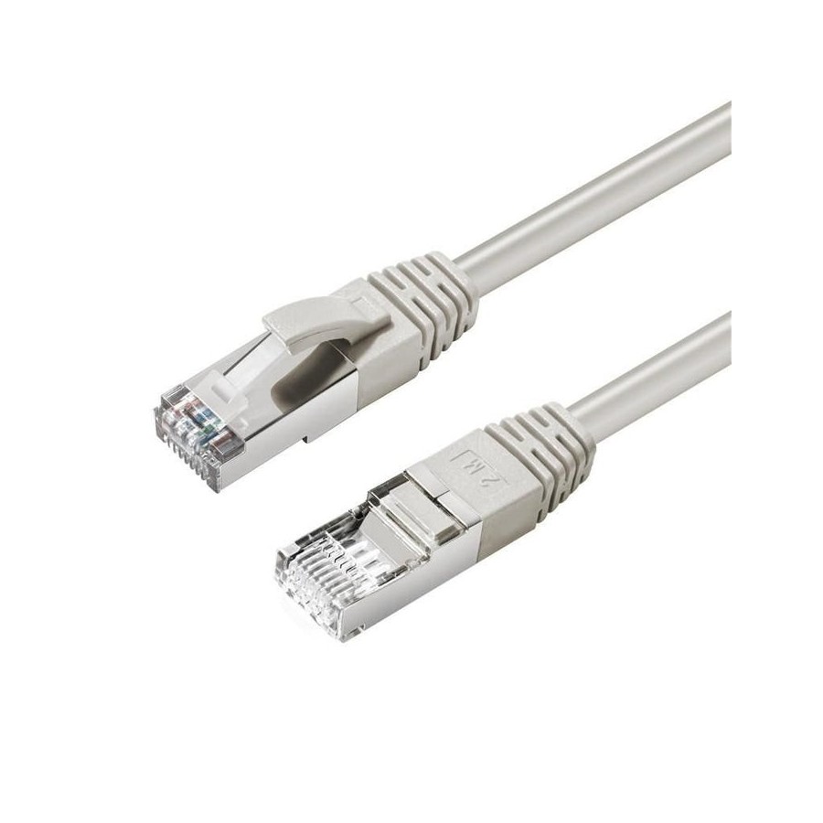 Microconnect stp 3m cat6 lszh cable de red gris