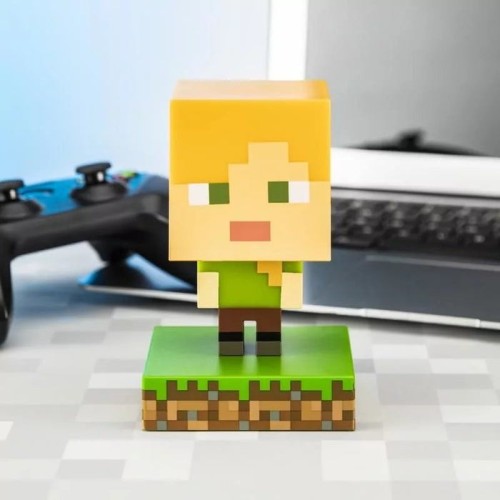 Paladone icons minecraft alex  iluminación de ambiente de luz nocturna