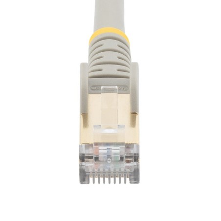 5m cat6a ethernet cable        cabl grey - shielded copper wire
