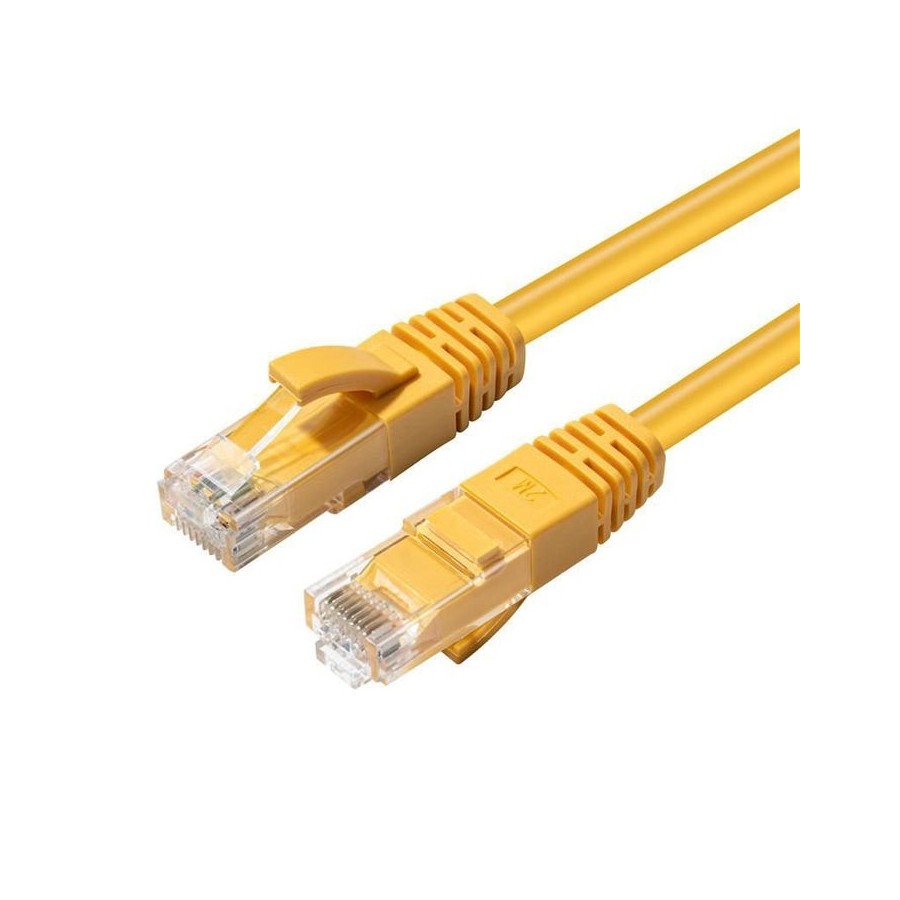 Microconnect cat6 u/utp 1m lszh cable de red amarillo u/utp [utp]