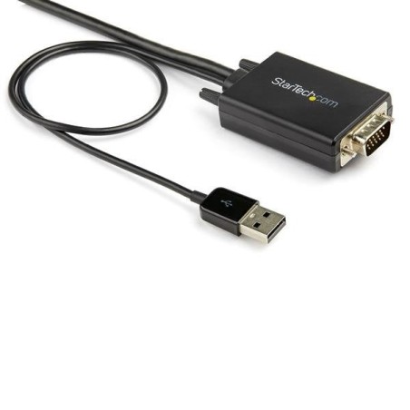 Startech.com cable de 2m adaptador vga a hdmi - alimentado por usb - 1080p