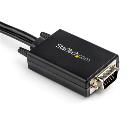 Startech.com cable de 2m adaptador vga a hdmi - alimentado por usb - 1080p