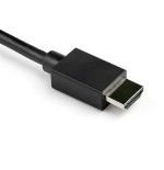 Startech.com cable de 2m adaptador vga a hdmi - alimentado por usb - 1080p