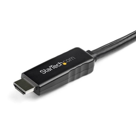 Startech  cable 3m hdmi a displayport 3m   4k 30hz - usb-powered