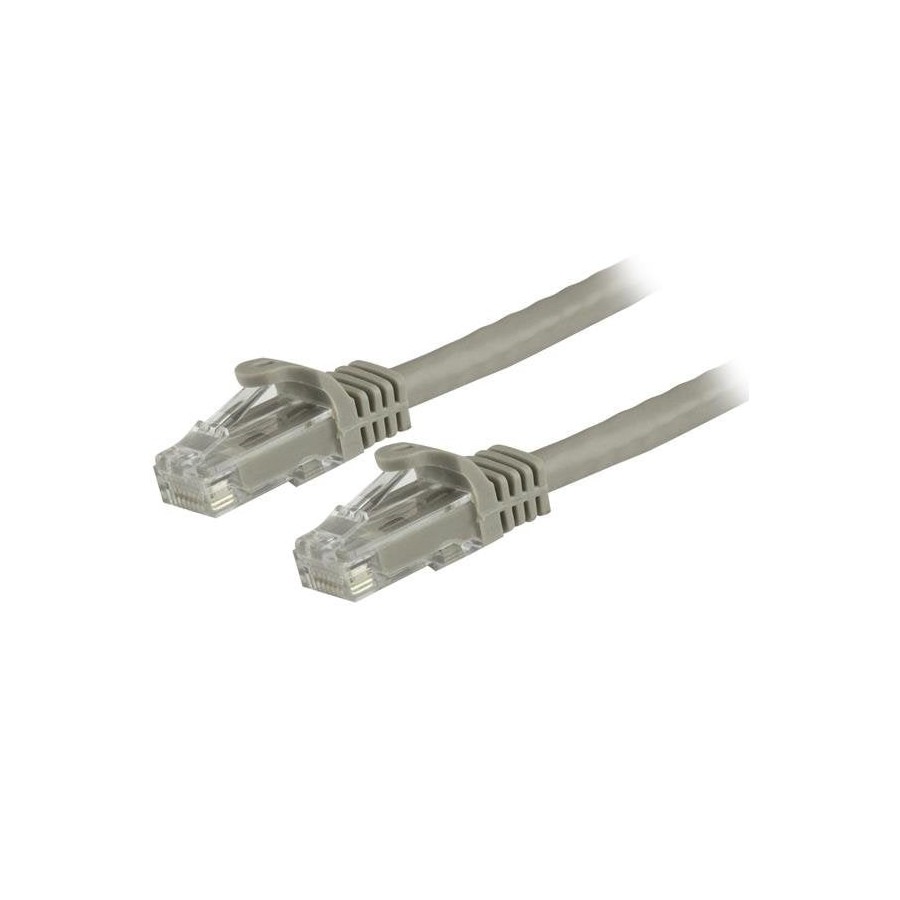 1.5 m cat6 cable grey          cabl snagless - 24 awg copper wire