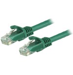 7.5 m cat6 cable green         cabl snagless - 24 awg copper wire