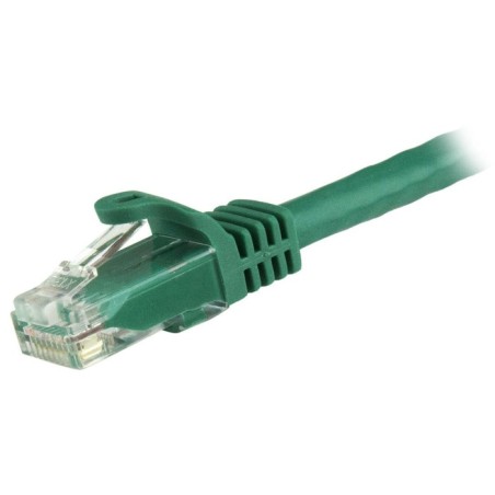 7.5 m cat6 cable green         cabl snagless - 24 awg copper wire
