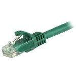 7.5 m cat6 cable green         cabl snagless - 24 awg copper wire