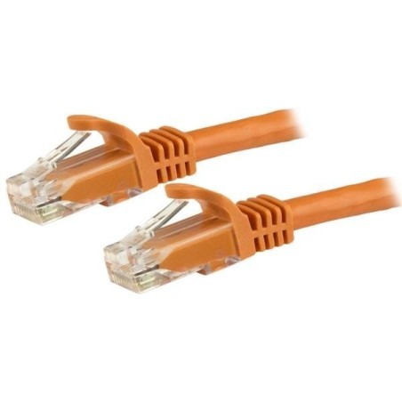 7.5 m cat6 cable orange        cabl snagless - 24 awg copper wire