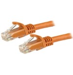 7.5 m cat6 cable orange        cabl snagless - 24 awg copper wire