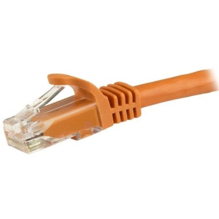 7.5 m cat6 cable orange        cabl snagless - 24 awg copper wire