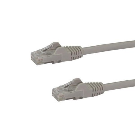 7.5 m cat6 cable grey          cabl snagless - 24 awg copper wire