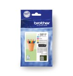 Cartucho brother lc3217val pack 4 colores