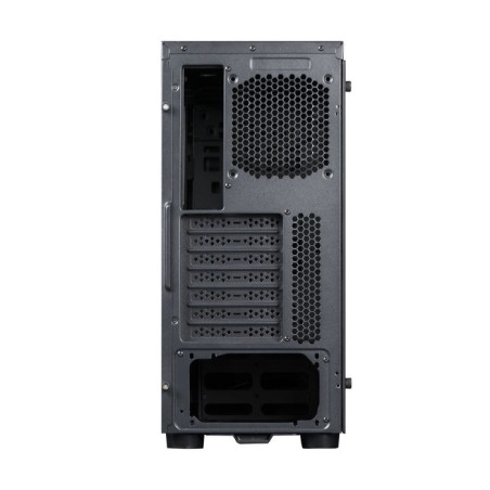 Caja pc chieftec 02b-op hawk chieftronic glass black, hawk series, gaming, glass side