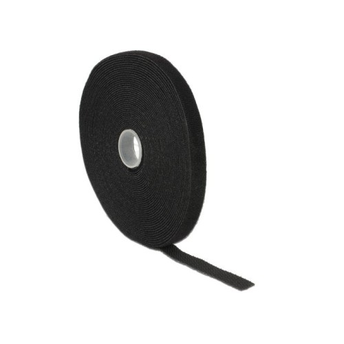 Delock cinta de velcro en rollo l 10m w 13 mm negro