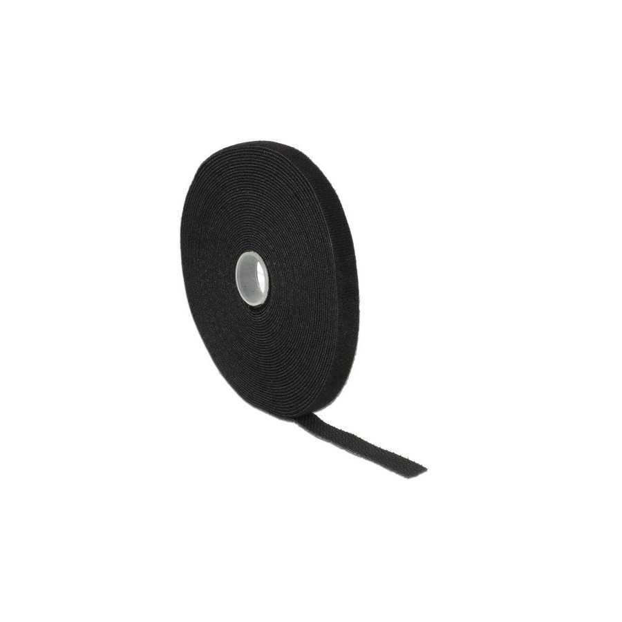 Delock cinta de velcro en rollo l 10m w 13 mm negro