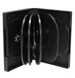 Mediarange box35-10 funda para discos ópticos funda de dvd 10 discos negro 3 uds