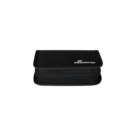 Carpeta de archivo mediarange para tarjetas pensticks 3sd negra