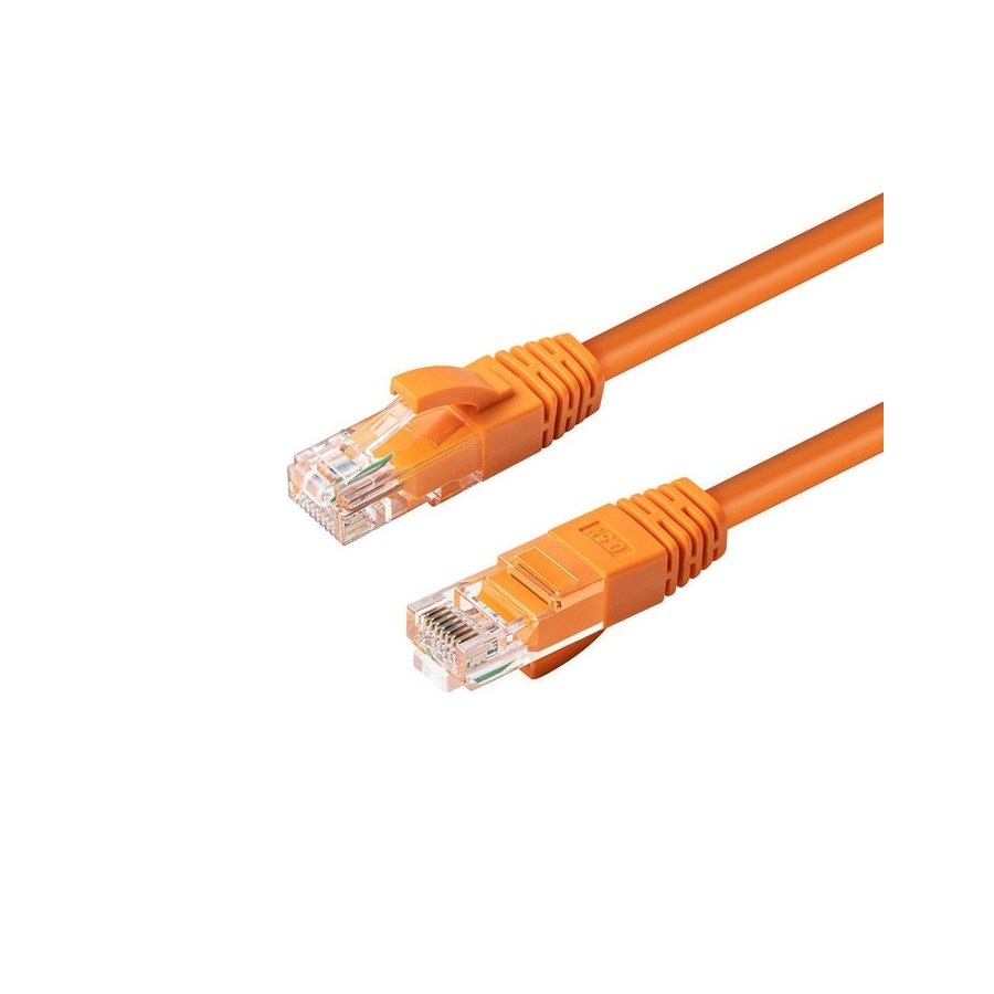 Microconnect cat6 utp 3m lszh cable de red naranja
