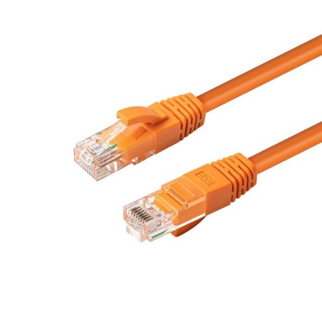 Microconnect cat6 utp 3m lszh cable de red naranja