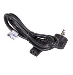 Akyga cable de alimentación ak-pc-12a ángulo cca iec c13 cee 7/7 250v / 50hz 3m