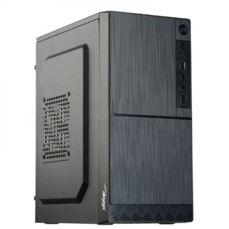 Caja pc akyga micro atx case ak35bk 2x usb 2.0 black w/o psu