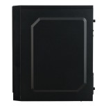 Caja pc akyga micro atx case ak35bk 2x usb 2.0 black w/o psu