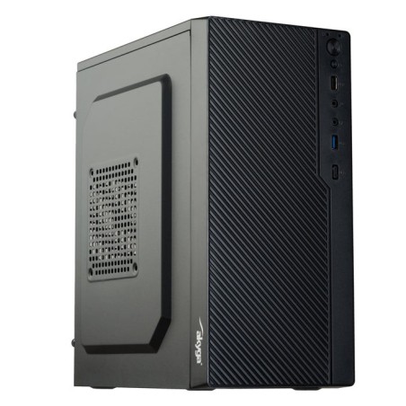 Caja pc akyga micro atx ak36bk 1x usb 3.0 black sin fuente