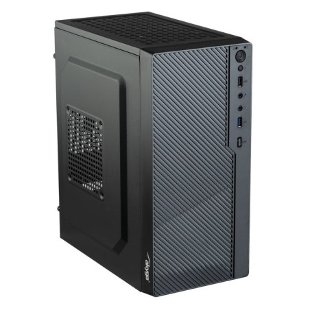 Caja pc akyga micro atx ak36bk 1x usb 3.0 black sin fuente