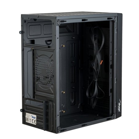 Caja pc akyga micro atx ak36bk 1x usb 3.0 black sin fuente