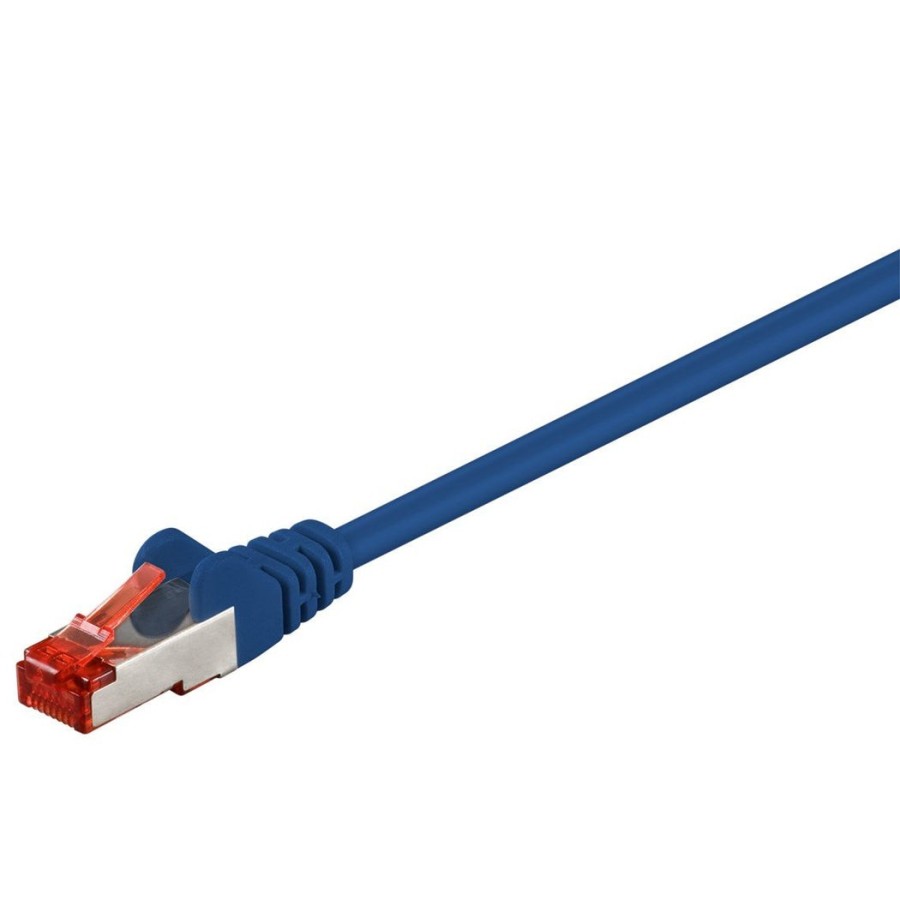 Goobay 68270 cable de red azul 5 m cat6 s/ftp (s-stp)