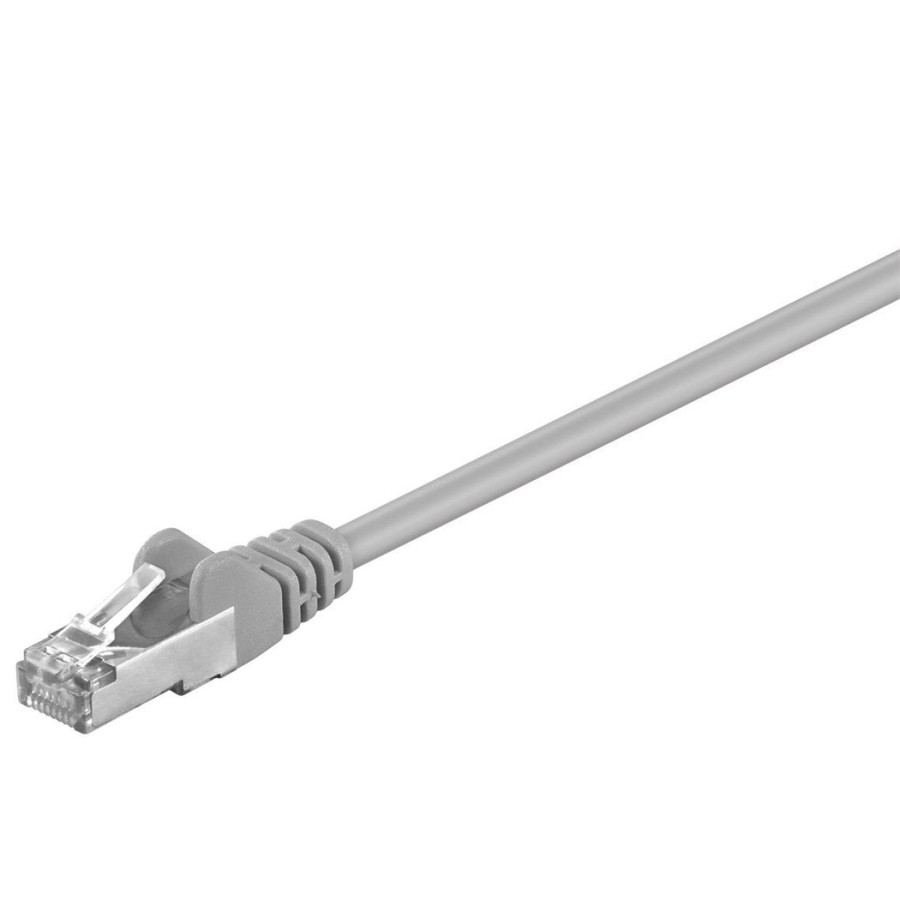 Goobay cable de red cat 5-050 sftp 0.50m gris