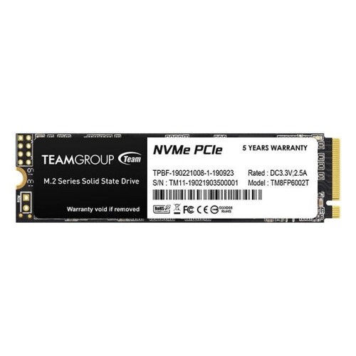 Disco ssd teamgroup 512gb m.2-2280 gen 3x4 mp33 pci-e tm8fp6512g0c101 retail
