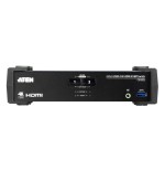 Aten cs1822 kvmp-switch 2 puertos, 4k hdmi, usb 3.0, audio