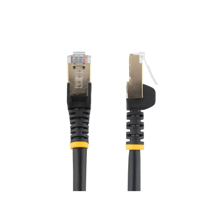 5m cat6a ethernet cable        cabl black - shielded copper wire