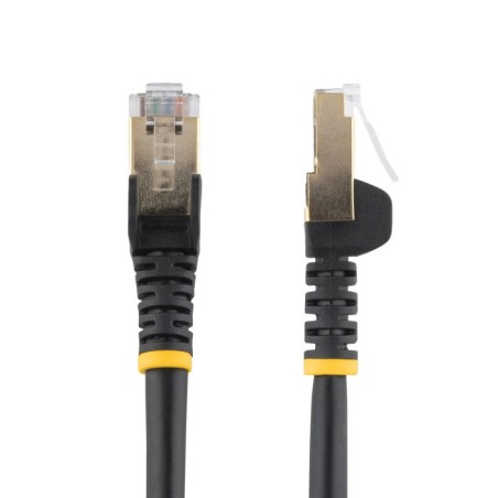 5m cat6a ethernet cable        cabl black - shielded copper wire