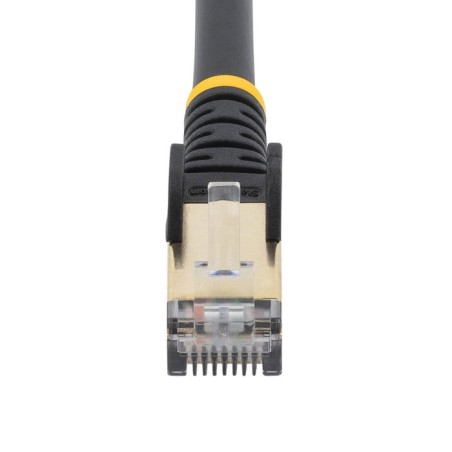 5m cat6a ethernet cable        cabl black - shielded copper wire