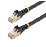 5m cat6a ethernet cable        cabl black - shielded copper wire