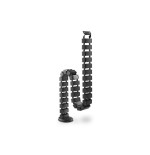 Assmann electronic da-90505 canaleta para cable bandeja portacables curva negro