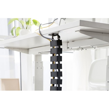 Assmann electronic da-90505 canaleta para cable bandeja portacables curva negro