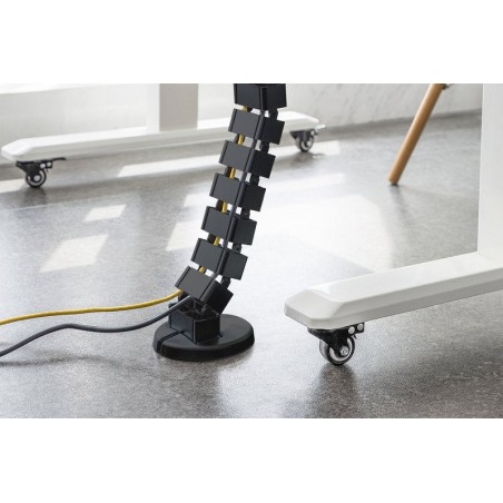 Assmann electronic da-90505 canaleta para cable bandeja portacables curva negro