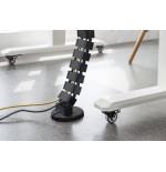 Assmann electronic da-90505 canaleta para cable bandeja portacables curva negro
