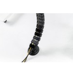 Assmann electronic da-90505 canaleta para cable bandeja portacables curva negro