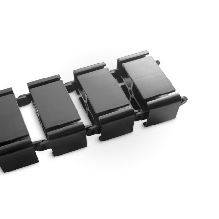 Assmann electronic da-90505 canaleta para cable bandeja portacables curva negro